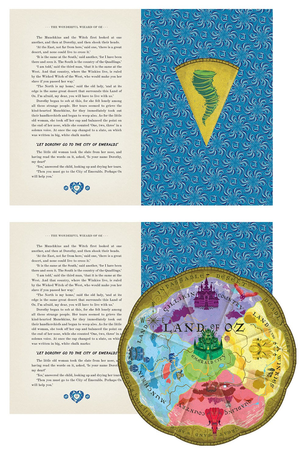 The Wonderful Wizard of Oz Interactive (MinaLima Edition): A Vivid Illustrated Edition of the Classic Children's Novel (Minalima Classics)