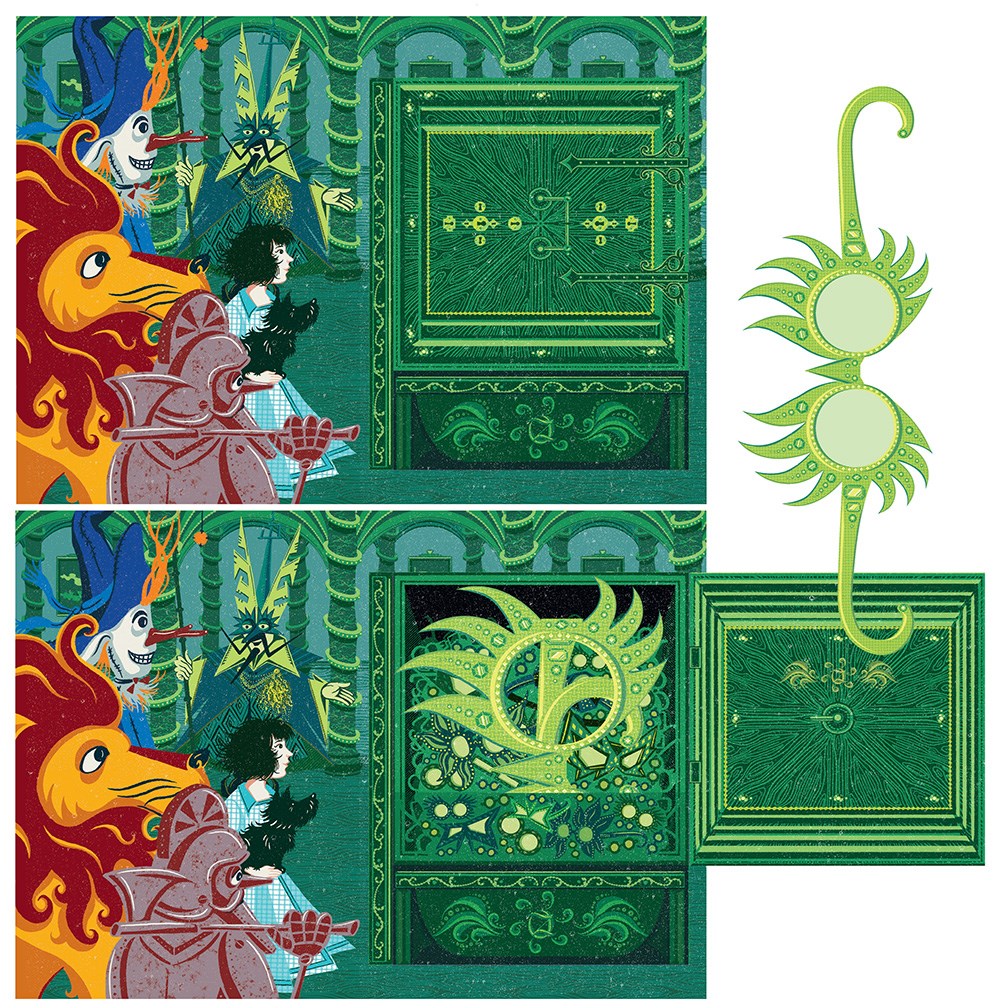 The Wonderful Wizard of Oz Interactive (MinaLima Edition): A Vivid Illustrated Edition of the Classic Children's Novel (Minalima Classics)
