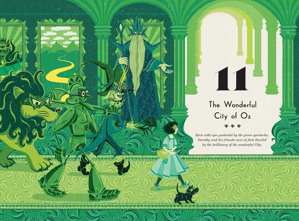 The Wonderful Wizard of Oz Interactive (MinaLima Edition): A Vivid Illustrated Edition of the Classic Children's Novel (Minalima Classics)
