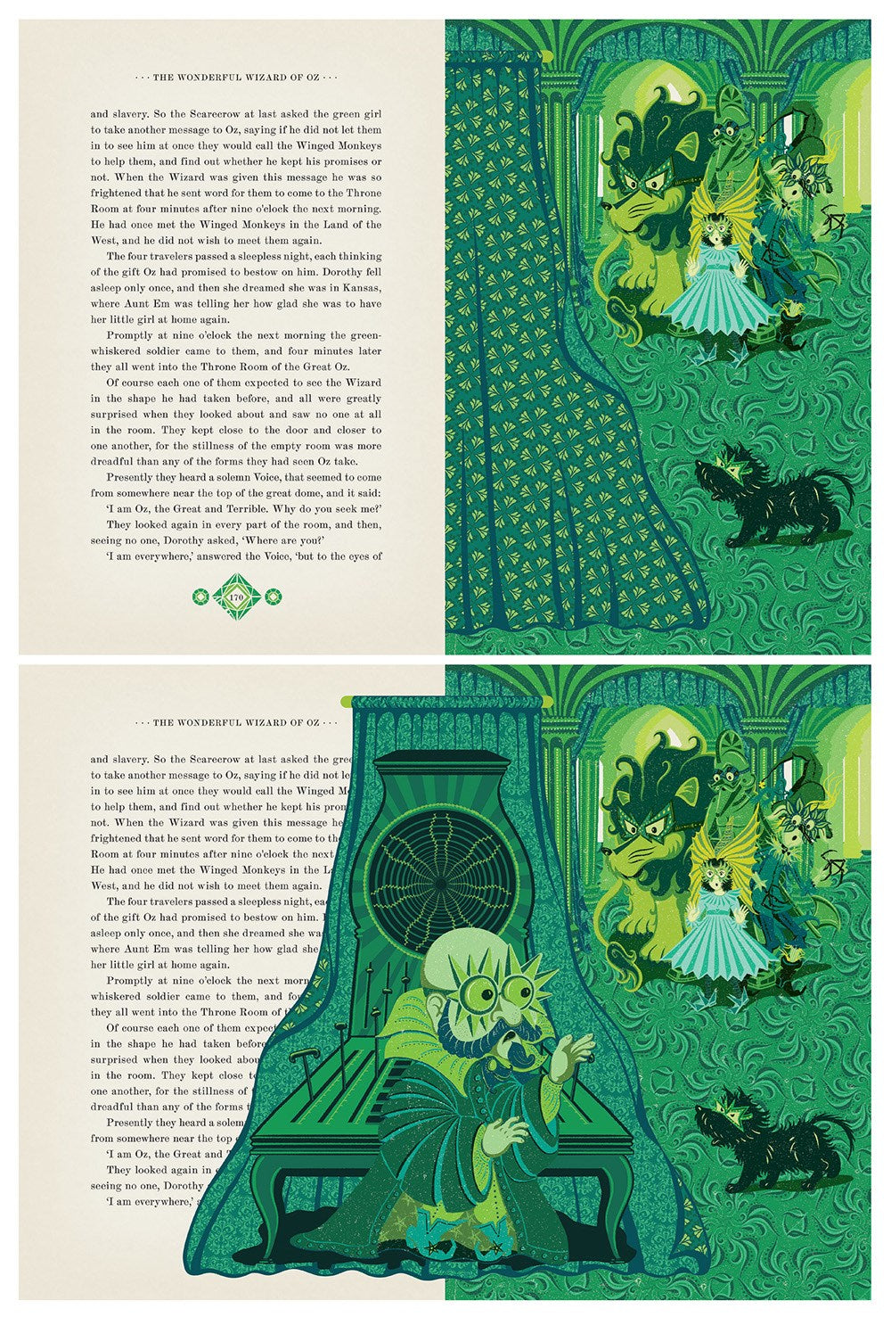 The Wonderful Wizard of Oz Interactive (MinaLima Edition): A Vivid Illustrated Edition of the Classic Children's Novel (Minalima Classics)