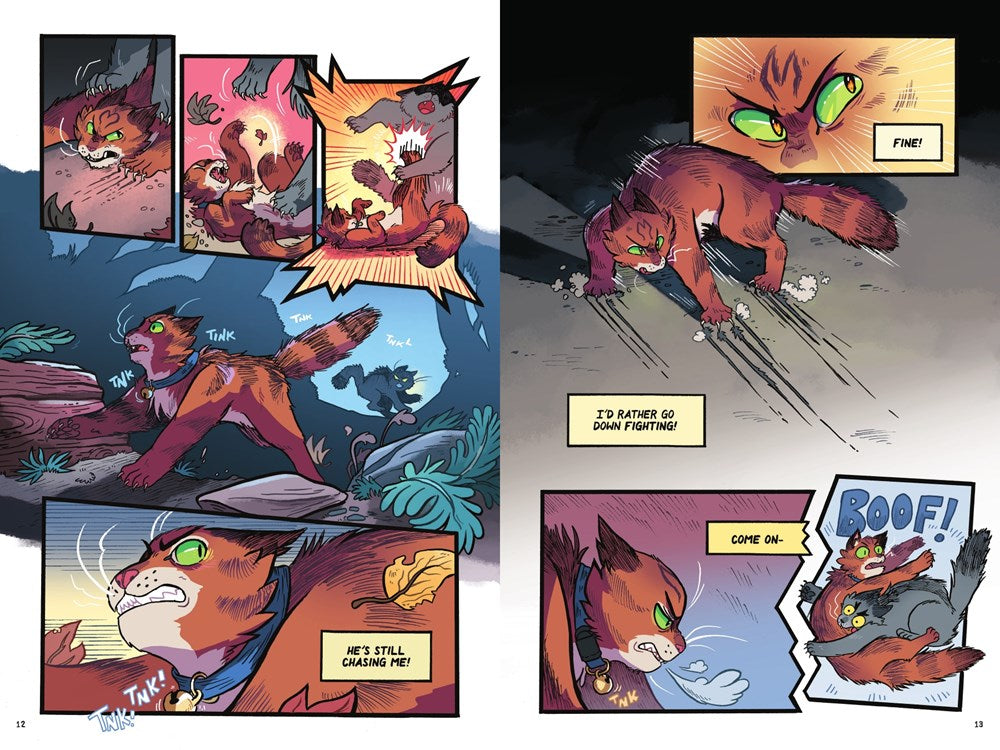Warriors Graphic Novel: The Prophecies Begin, Part One of Three: A Graphic Novel Adventure into the World of the Warrior Cats