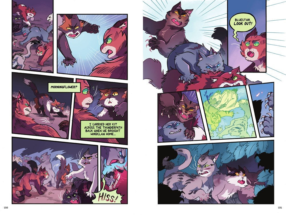 Warriors Graphic Novel: The Prophecies Begin, Part Two of Three