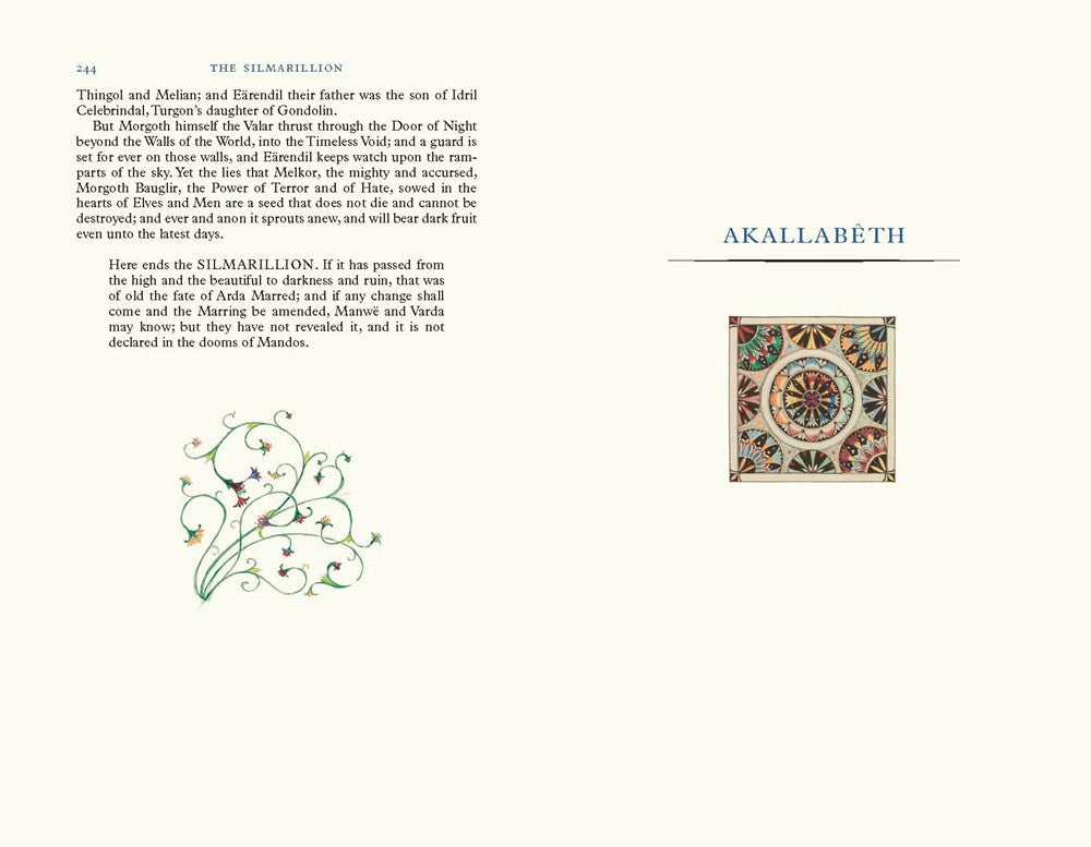 The Silmarillion: Illustrated by J.R.R. Tolkien (Tolkien Editions)