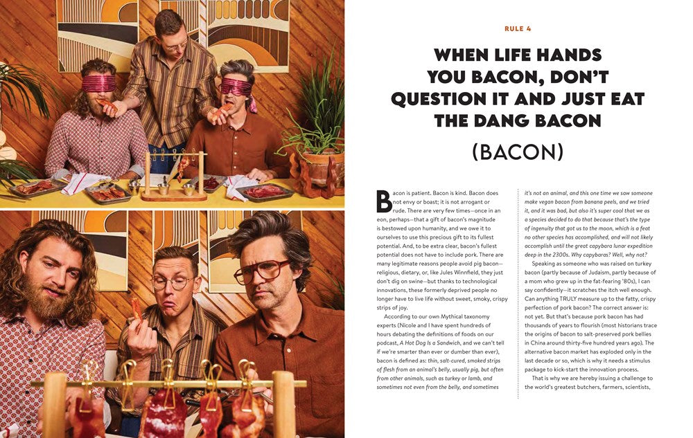 Rhett & Link Present: The Mythical Cookbook: 10 Simple Rules for Cooking Deliciously, Eating Happily, and Living Mythically