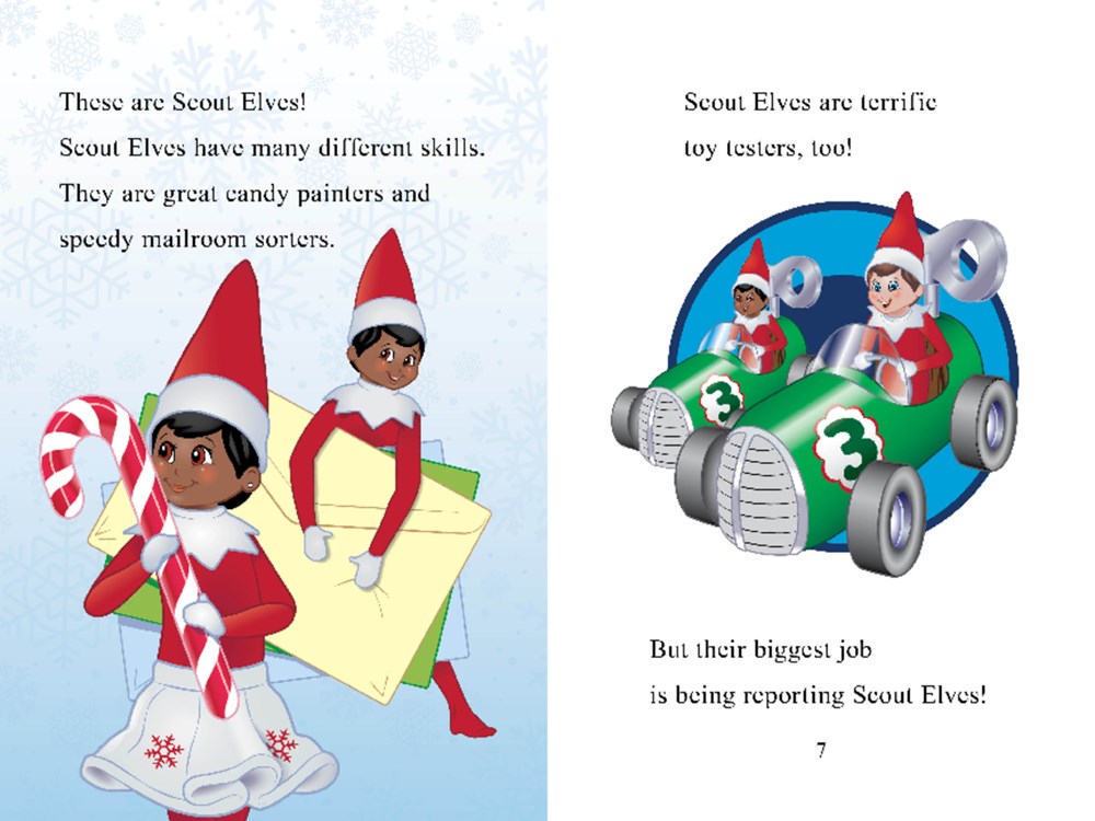 The Elf on the Shelf: Meet the Scout Elves: Great for Holiday and Christmas Reading or Gifting (I Can Read Level 1)