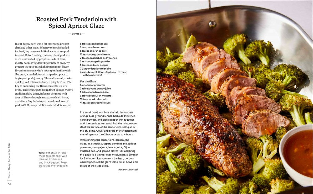 There's Always Room at the Table: Farmhouse Recipes from My Family to Yours―A Cozy Homestyle Cookbook with a Rustic Farmhouse Approach, Warm Up Your Kitchen with Comforting Classics