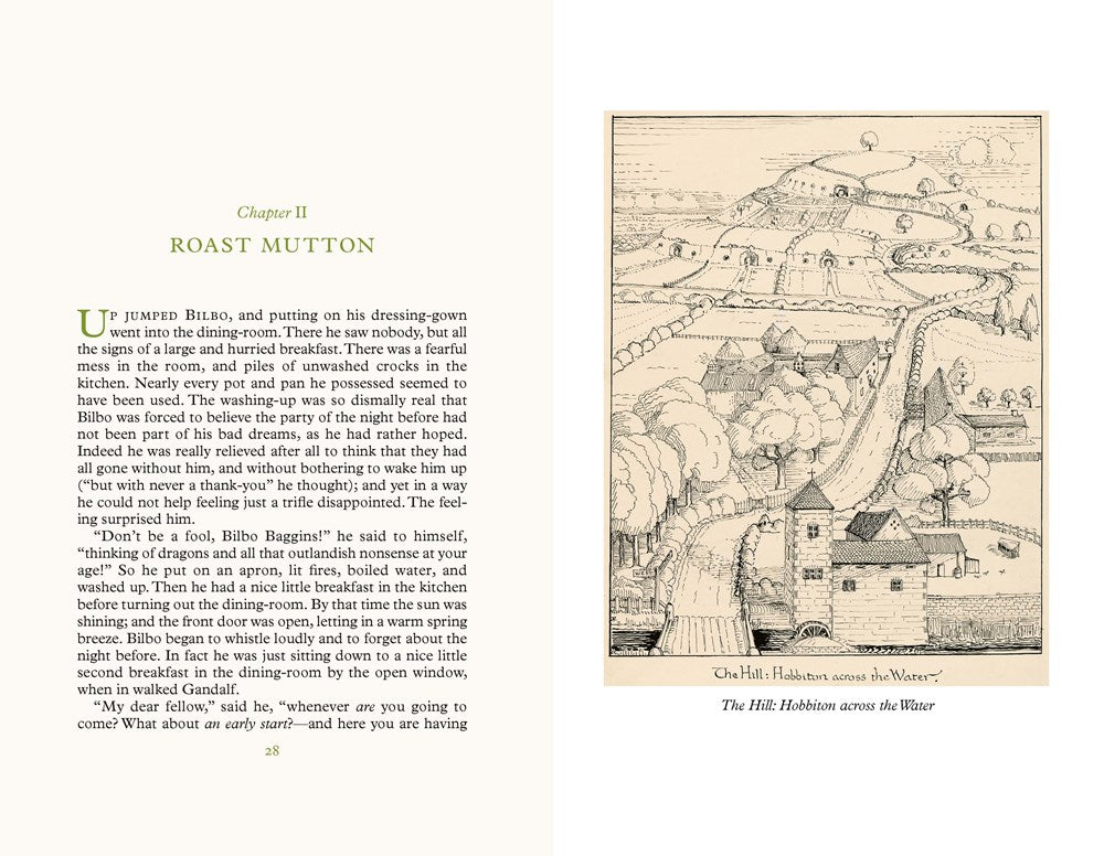 The Hobbit Illustrated by the Author: A Special Edition of the Classic Fantasy Adventure of Unexpected Heroes, Legendary Creatures, and Journeys ... R. R. Tolkien (Tolkien Illustrated Editions)