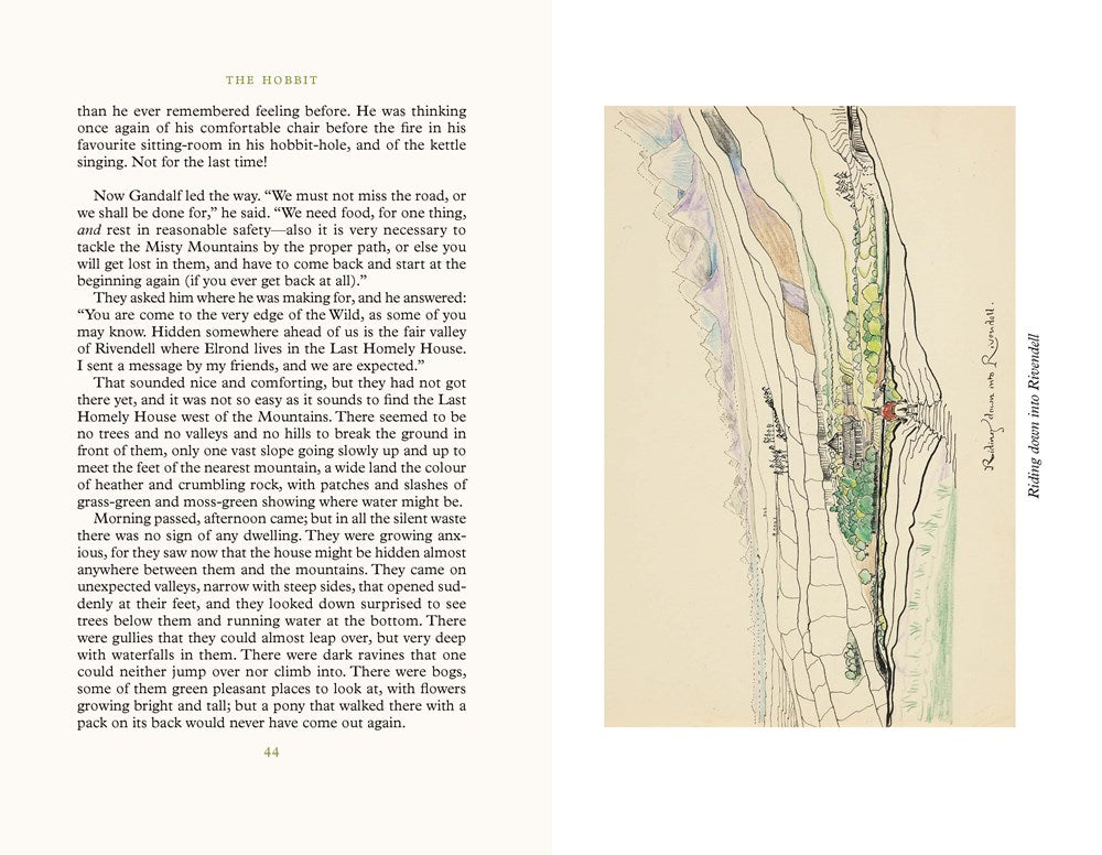 The Hobbit Illustrated by the Author: A Special Edition of the Classic Fantasy Adventure of Unexpected Heroes, Legendary Creatures, and Journeys ... R. R. Tolkien (Tolkien Illustrated Editions)