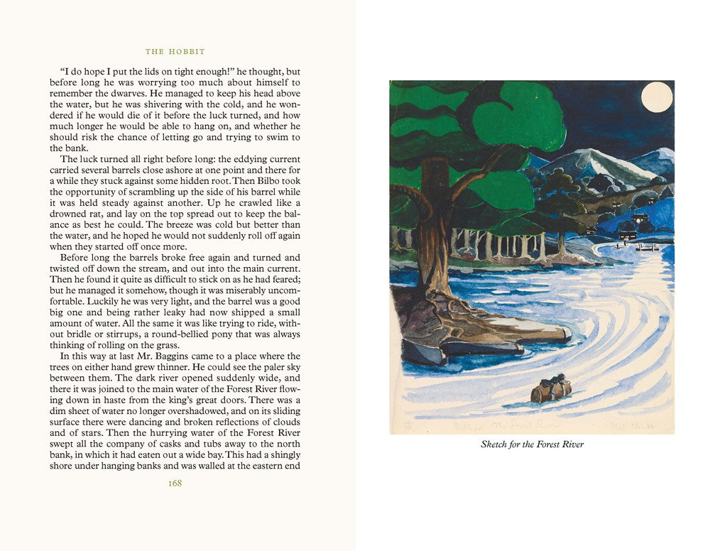 The Hobbit Illustrated by the Author: A Special Edition of the Classic Fantasy Adventure of Unexpected Heroes, Legendary Creatures, and Journeys ... R. R. Tolkien (Tolkien Illustrated Editions)