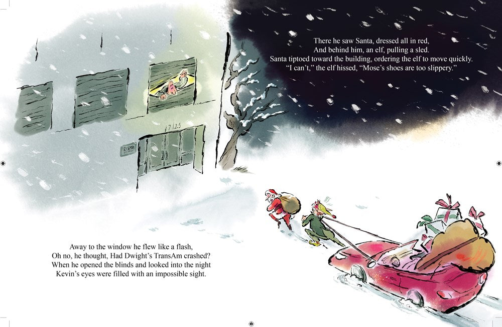 The Night Before Christmas at Dunder Mifflin: An Illustrated Retelling of a Christmas Classic Featuring Dunder Mifflin's Most Memorable Characters