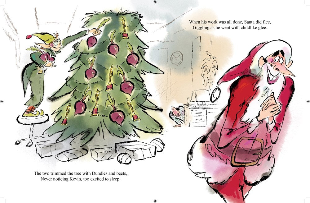 The Night Before Christmas at Dunder Mifflin: An Illustrated Retelling of a Christmas Classic Featuring Dunder Mifflin's Most Memorable Characters