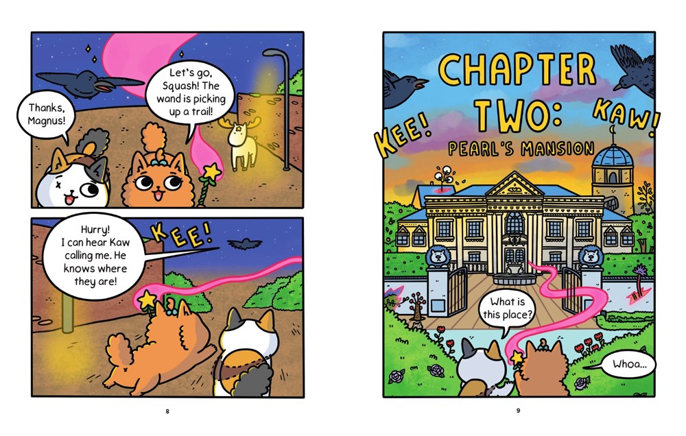 Cat & Cat Adventures: Magic at the Mansion: A Graphic Novel