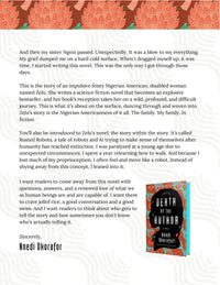 Death of the Author (Deluxe Limited Edition): A Stunning Africanfuturist Exploration of the Power of Humanity's Greatest Creation: STORYTELLING