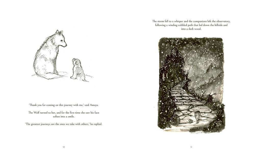 The Dog Who Followed the Moon: A Beautifully Illustrated Adult Fable