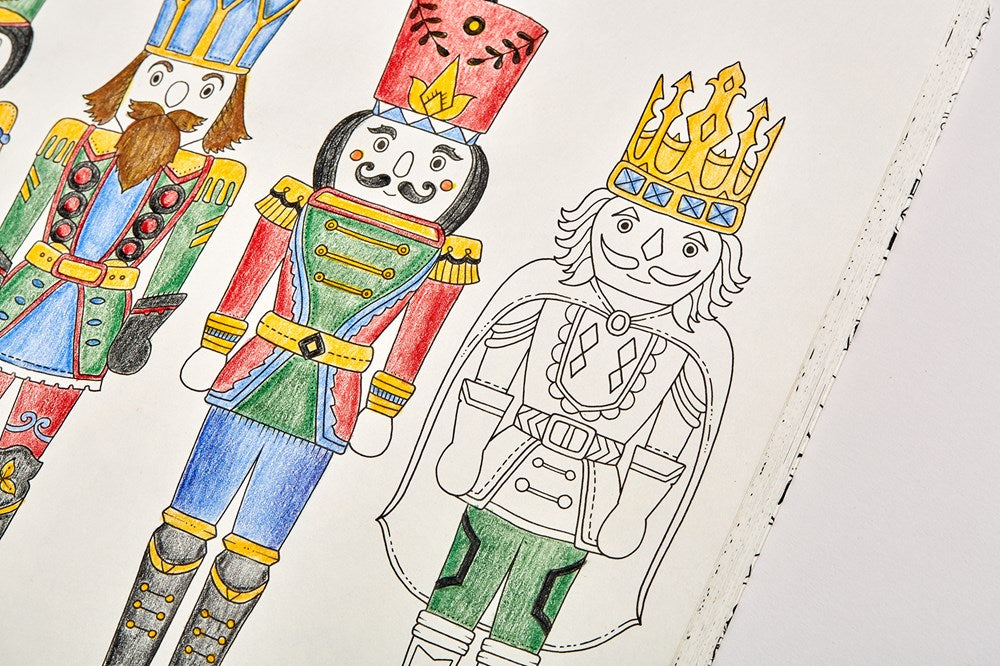 Johanna's Christmas: A Festive Coloring Book for Adults