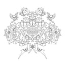 Johanna's Christmas: A Festive Coloring Book for Adults