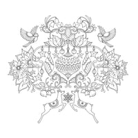 Johanna's Christmas: A Festive Coloring Book for Adults