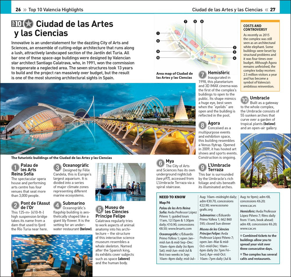 DK Eyewitness Top 10 Valencia