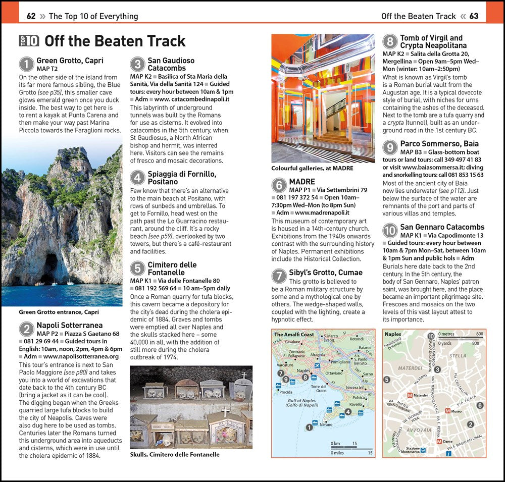 DK Eyewitness Top 10 Naples and the Amalfi Coast