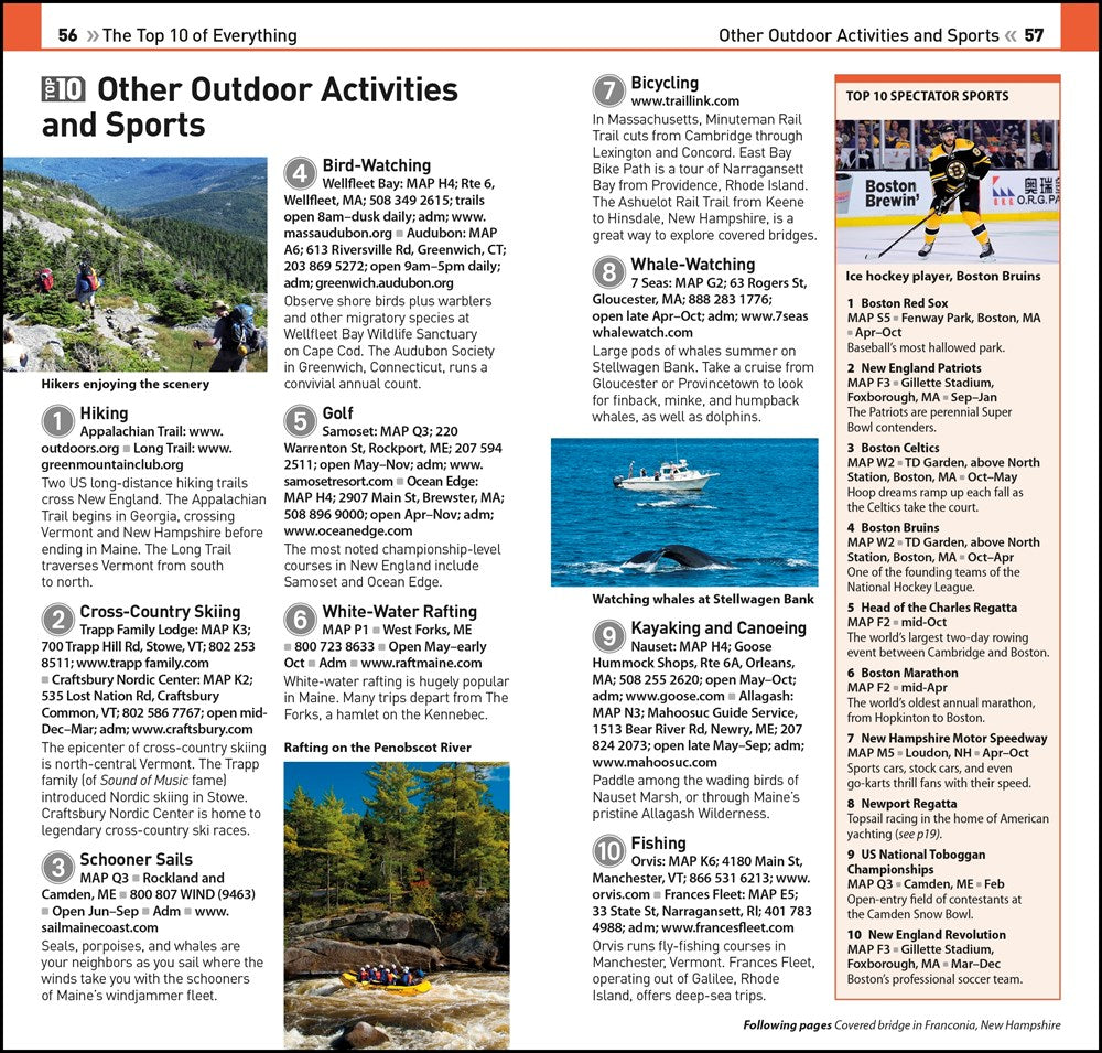 DK Top 10 New England