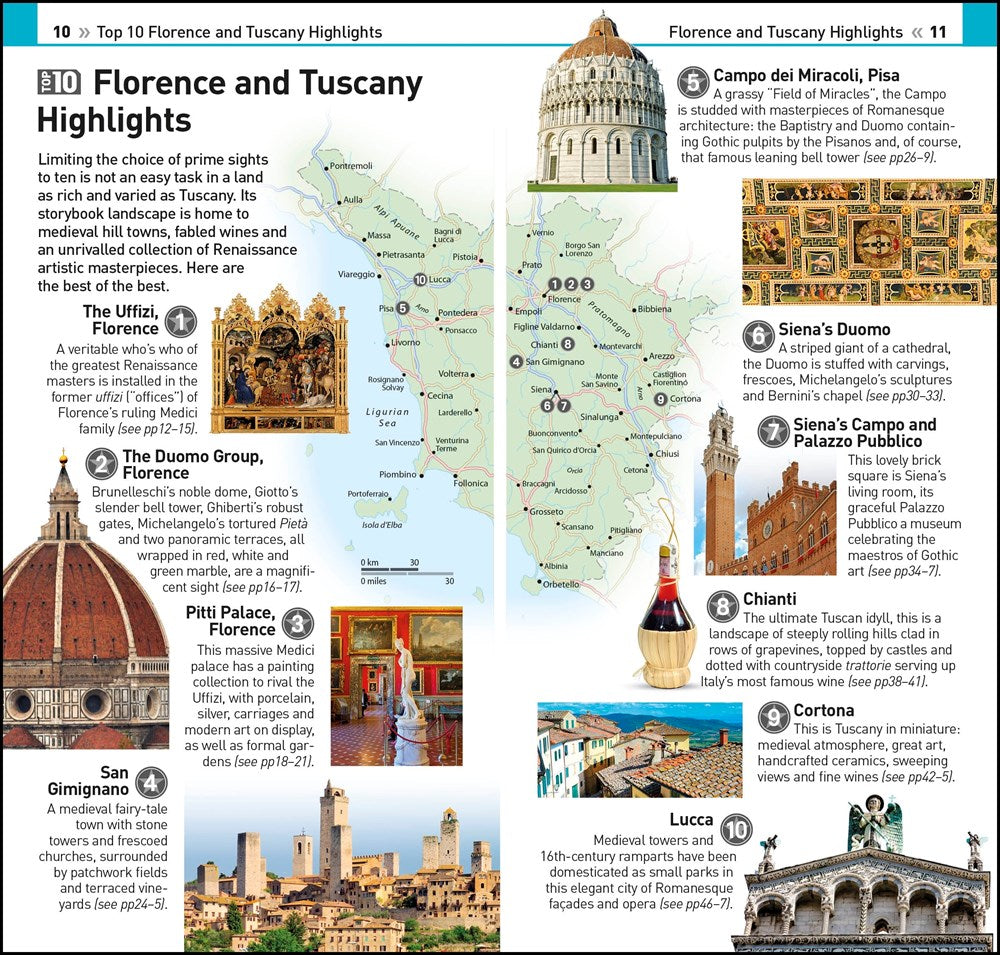 DK Eyewitness Top 10 Florence and Tuscany