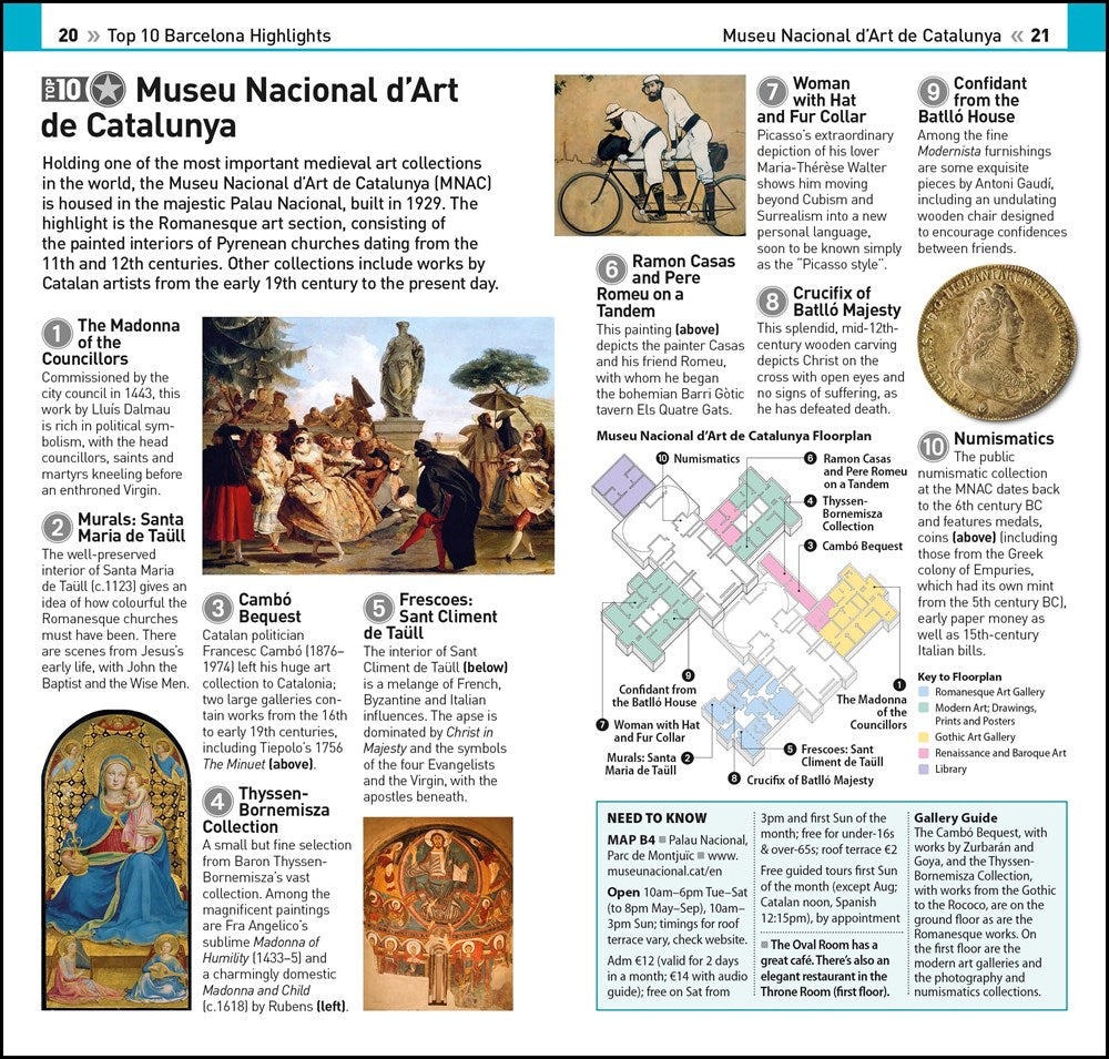 DK Eyewitness Top 10 Barcelona