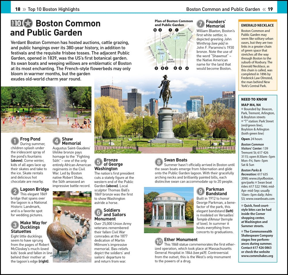 DK Eyewitness Top 10 Boston