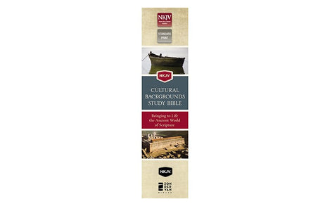 NKJV, Cultural Backgrounds Study Bible, Hardcover, Red Letter: Bringing to Life the Ancient World of Scripture