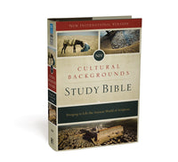 NIV, Cultural Backgrounds Study Bible (Context Changes Everything), Hardcover, Red Letter: Bringing to Life the Ancient World of Scripture