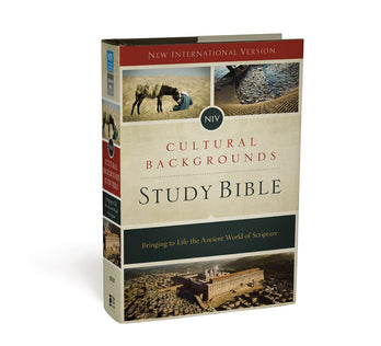 NIV, Cultural Backgrounds Study Bible (Context Changes Everything), Hardcover, Red Letter: Bringing to Life the Ancient World of Scripture