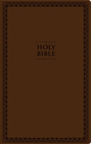 NIV, Value Thinline Bible, Leathersoft, Brown, Comfort Print