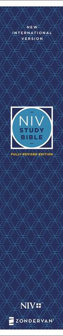 NIV Study Bible, Fully Revised Edition (Study Deeply. Believe Wholeheartedly.), Hardcover, Red Letter, Comfort Print