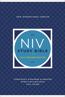NIV Study Bible, Fully Revised Edition (Study Deeply. Believe Wholeheartedly.), Hardcover, Red Letter, Comfort Print