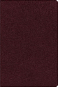 NIV, Reference Bible, Giant Print, Bonded Leather, Burgundy, Red Letter, Thumb Indexed, Comfort Print