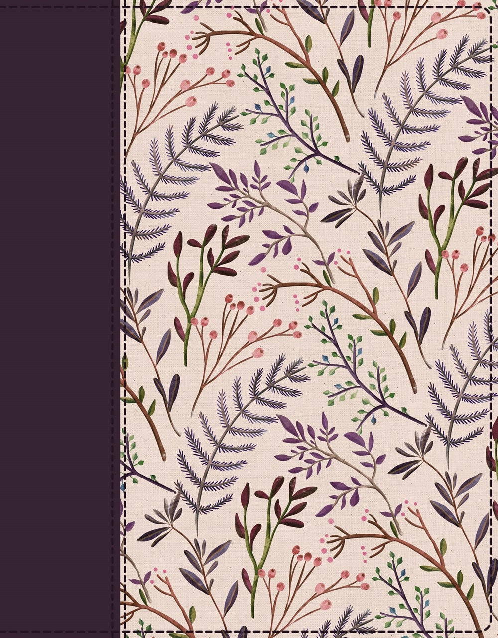NIV, Journal the Word Bible, Cloth over Board, Pink Floral, Red Letter, Comfort Print: Reflect, Take Notes, or Create Art Next to Your Favorite Verses