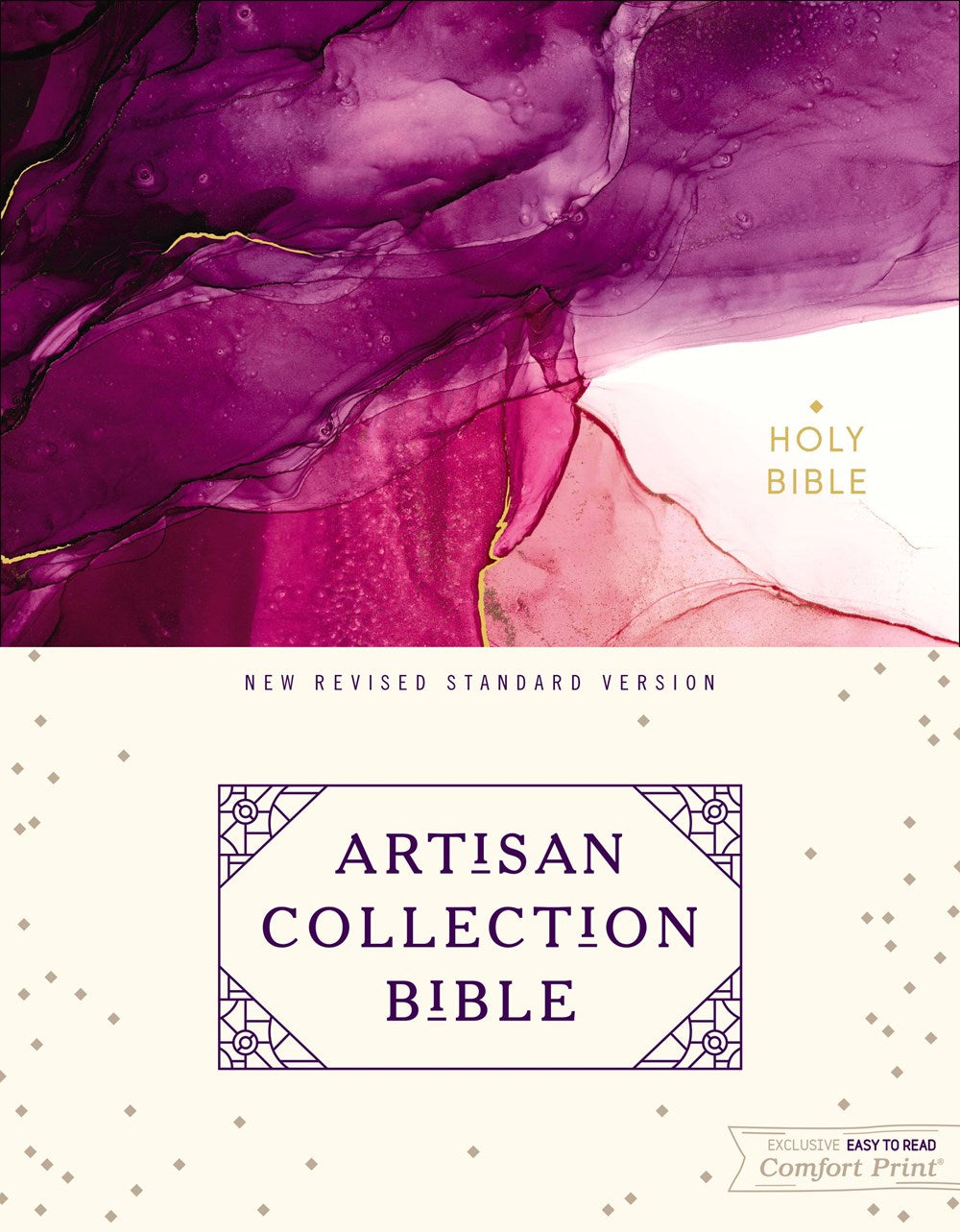 NRSV, Artisan Collection Bible, Cloth over Board, Pink, Art Gilded Edges, Comfort Print