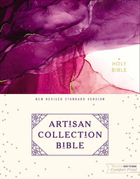 NRSV, Artisan Collection Bible, Cloth over Board, Pink, Art Gilded Edges, Comfort Print