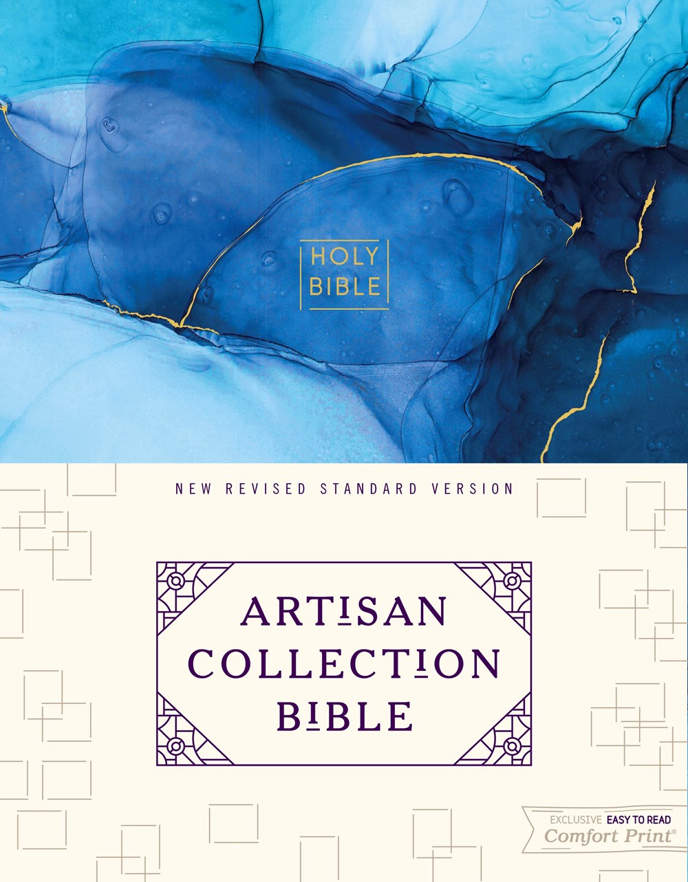 NRSV, Artisan Collection Bible, Cloth over Board, Blue, Art Gilded Edges, Comfort Print