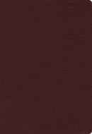 NASB, Thinline Bible, Large Print, Bonded Leather, Burgundy, Red Letter, 1995 Text, Thumb Indexed, Comfort Print