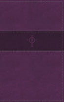 NRSV, Personal Size Large Print Bible with Apocrypha, Leathersoft, Purple, Comfort Print