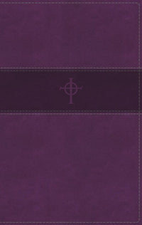 NRSV, Personal Size Large Print Bible with Apocrypha, Leathersoft, Purple, Comfort Print