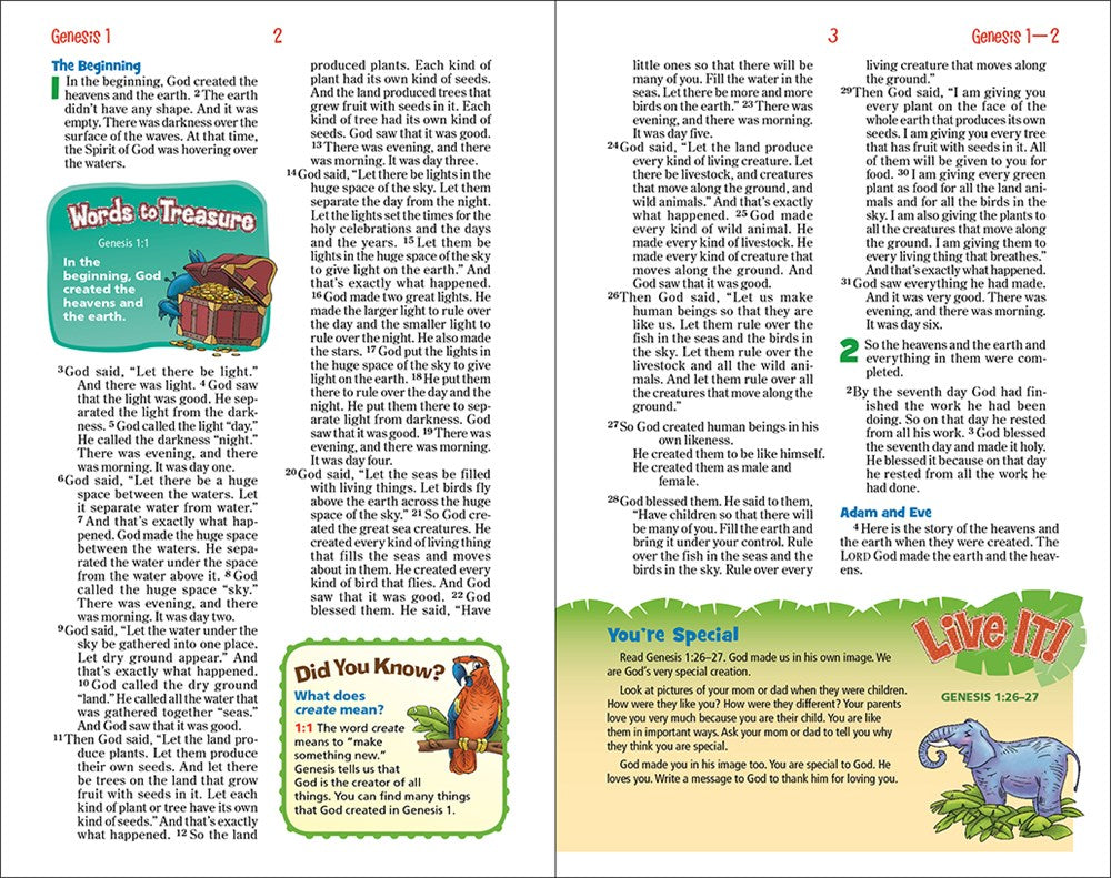 NIrV, Adventure Bible for Early Readers, Leathersoft, Blue, Full Color