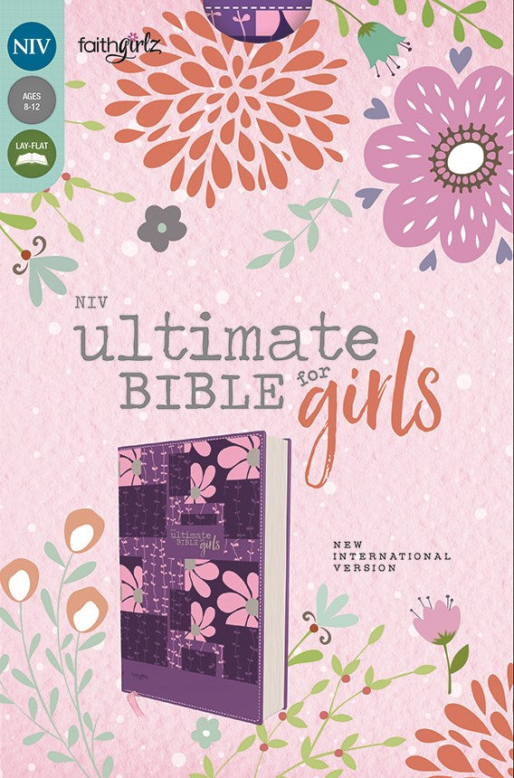 Niv, Ultimate Bible for Girls, Faithgirlz Edition, Leathersoft, Purple