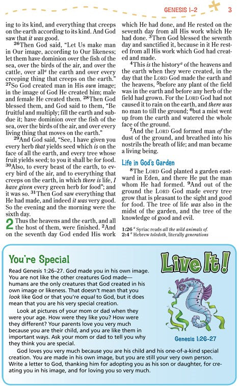 NKJV, Adventure Bible, Leathersoft, Blue, Full Color
