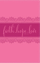 NIV, Bible for Teen Girls, Leathersoft, Pink, Printed Page Edges