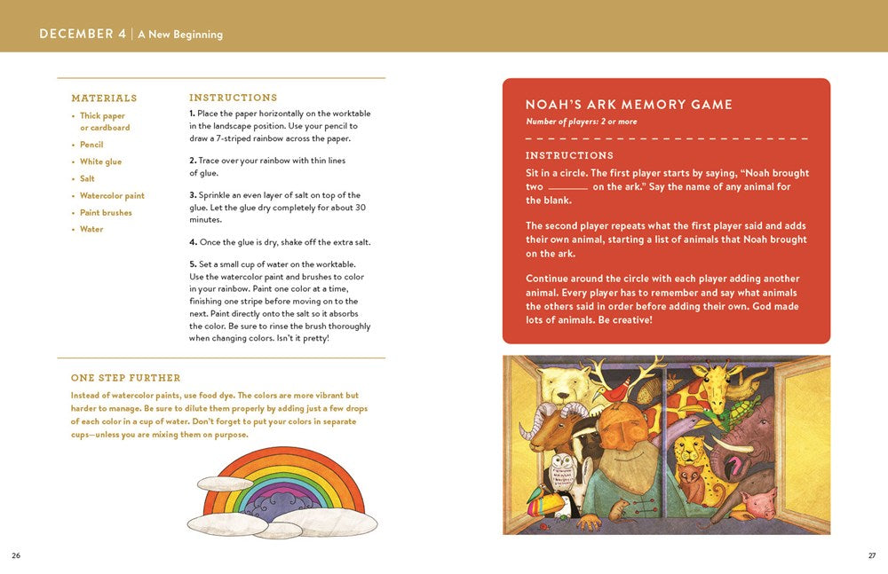 The Jesus Storybook Bible Advent Activity Book: 24 Guided Crafts, plus Games, Songs, Recipes, and More (The Story of God's Great Love)
