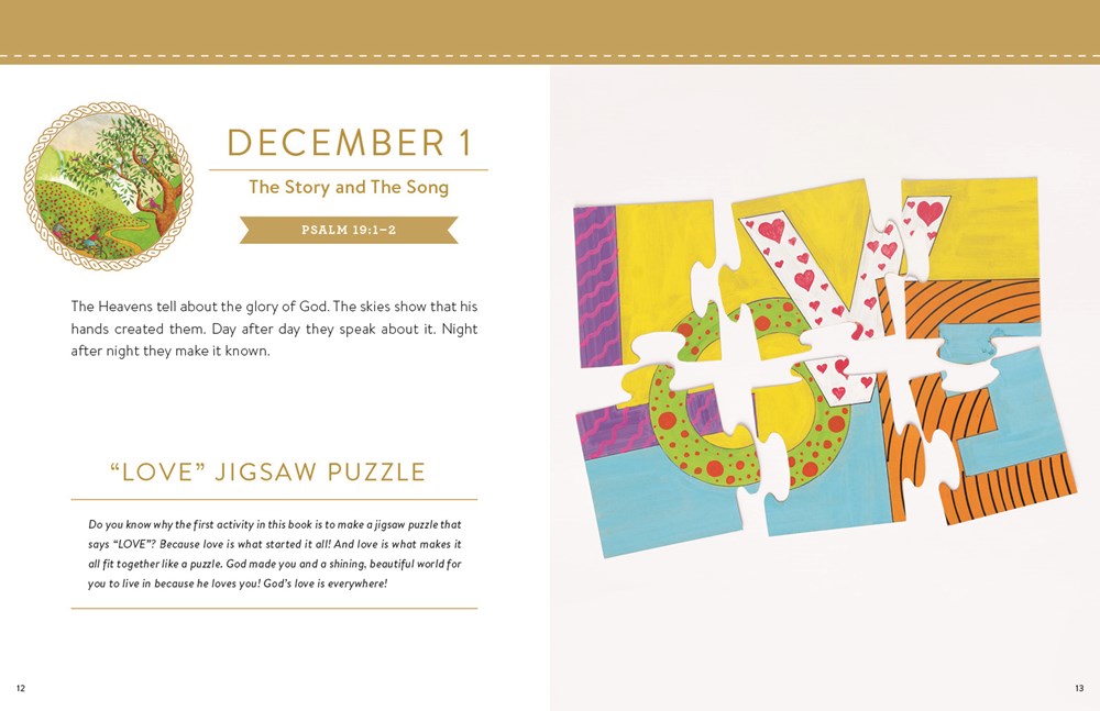 The Jesus Storybook Bible Advent Activity Book: 24 Guided Crafts, plus Games, Songs, Recipes, and More (The Story of God's Great Love)