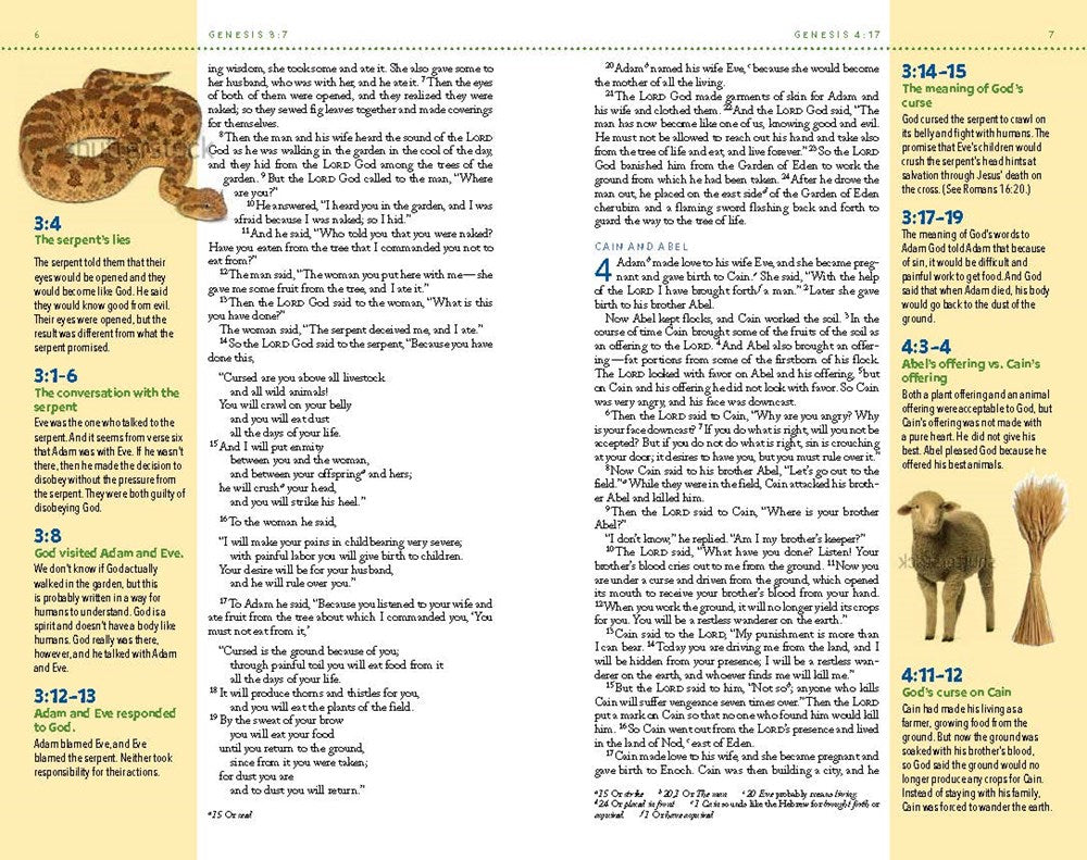 NIV, Kids' Visual Study Bible, Leathersoft, Teal, Full Color Interior