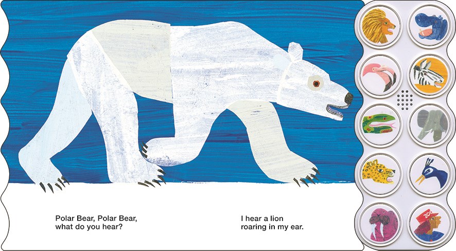 Polar Bear, Polar Bear What Do You Hear? sound book (Brown Bear and Friends)