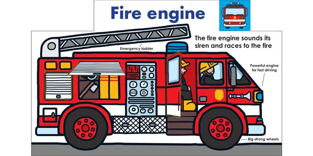 Lift-the-Flap Tab: Trucks: An interactive board book for little fans of trucks